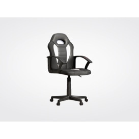 Recoil Cadet Black and White Gaming Chair - thumbnail 1