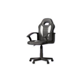Recoil Cadet Black and White Gaming Chair - thumbnail 2