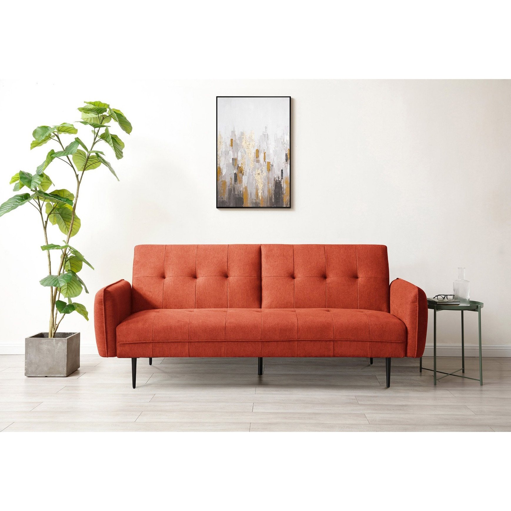 Rosside Sofa Bed Orange - image 1