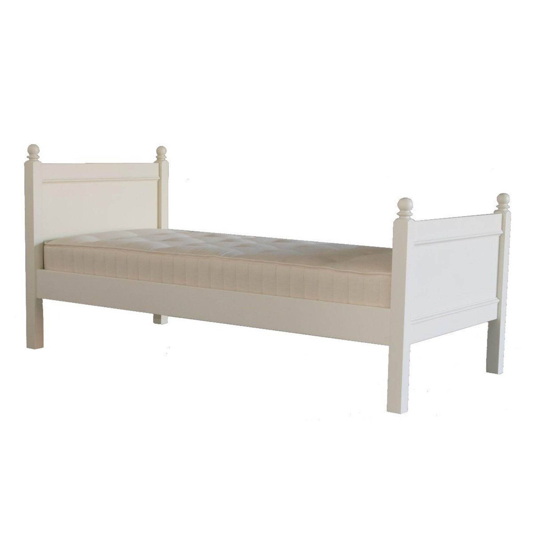 Little Folks Furniture Fargo Bed Frame Ivory White