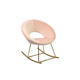 LPD Stella Pink Rocking Chair - thumbnail 1