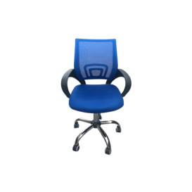 LPD Tate Mesh Back Office Chair Blue - thumbnail 1