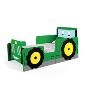 Kidsaw Green Tractor Junior Bed - thumbnail 1