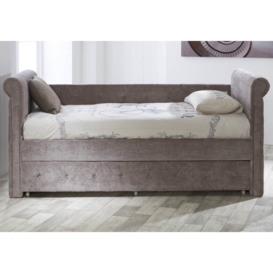 Limelight Zodiac Fabric Daybed With Trundle In Mink - thumbnail 3