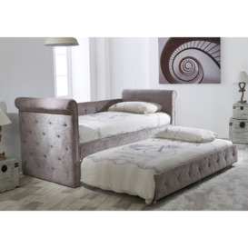 Limelight Zodiac Fabric Daybed With Trundle In Mink - thumbnail 2