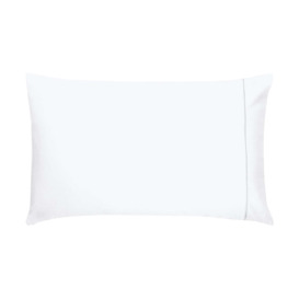 Bedeck of Belfast Fine Linens 1000 Thread Count Egyptian Cotton Standard Pillowcase, White