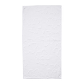 Ted Baker Magnolia Bath Towel, White - thumbnail 1