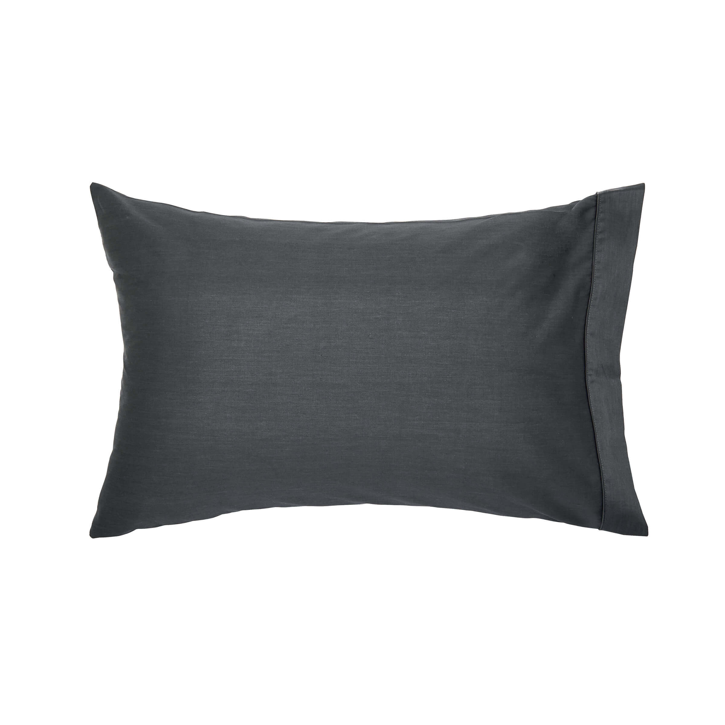 Zoffany Richmond Park Standard Pillowcase, Bone Black - image 1