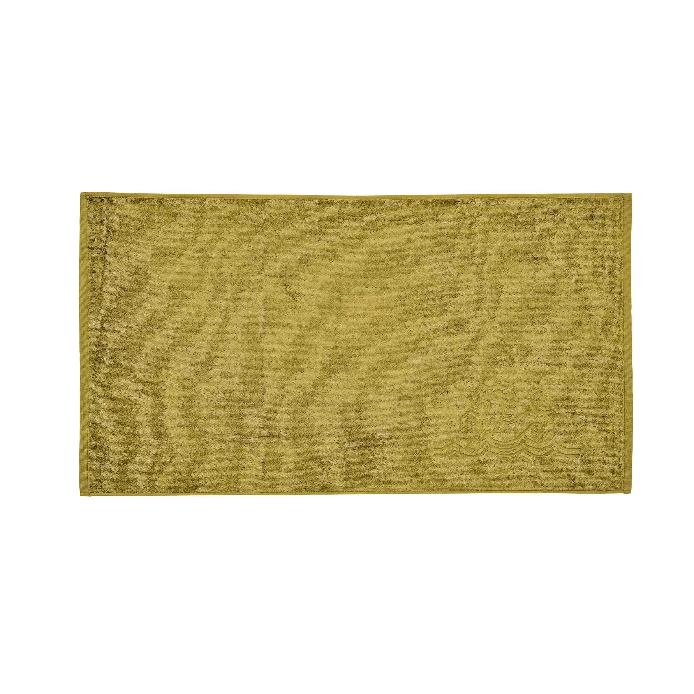 Bedeck of Belfast Luxuriously Soft Turkish Bath Mat, Ochre - image 1