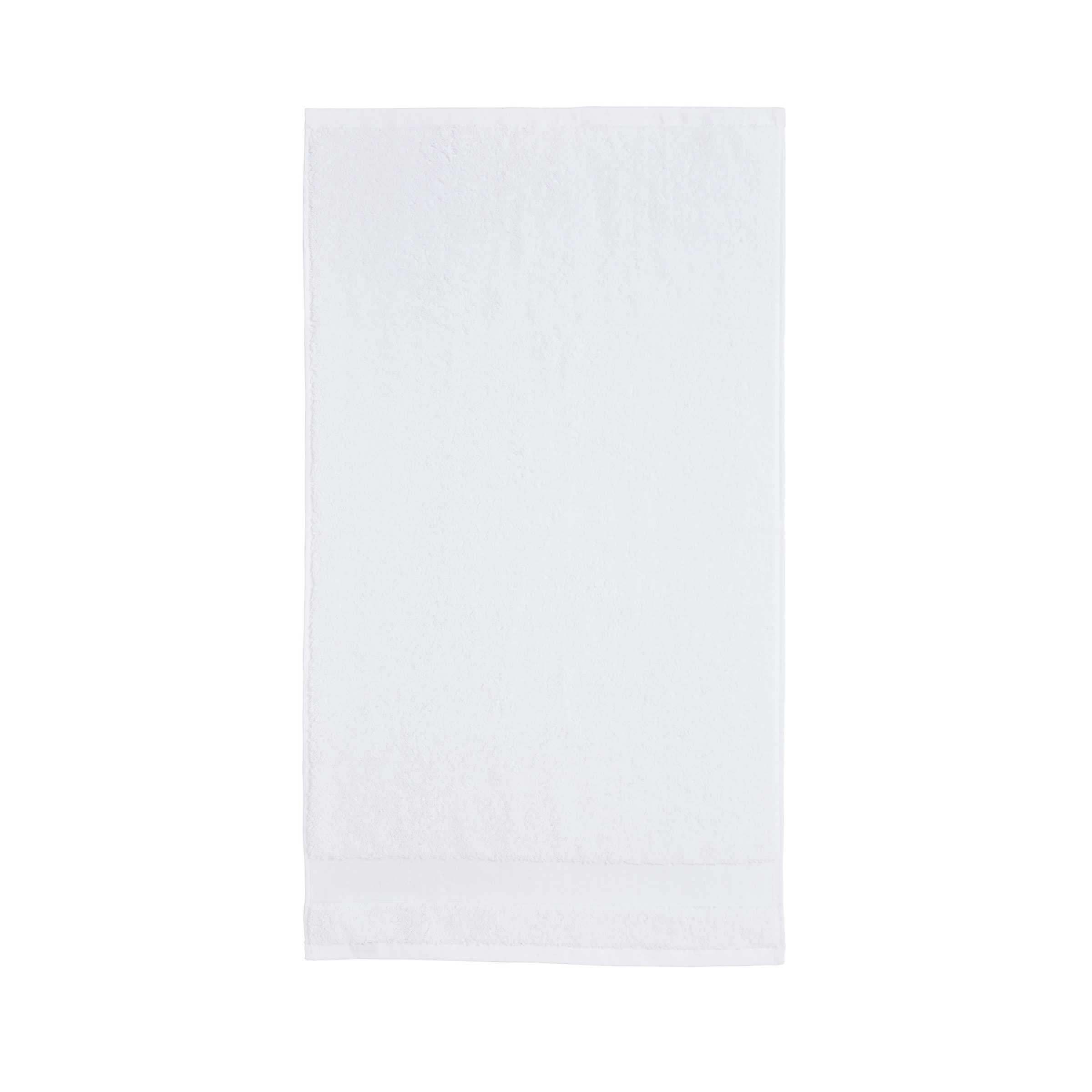 Bedeck of Belfast Luxuriously Soft Turkish Hand Towel, White - image 1