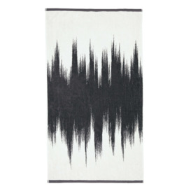 Harlequin Motion Guest Towel, Charcoal - thumbnail 1