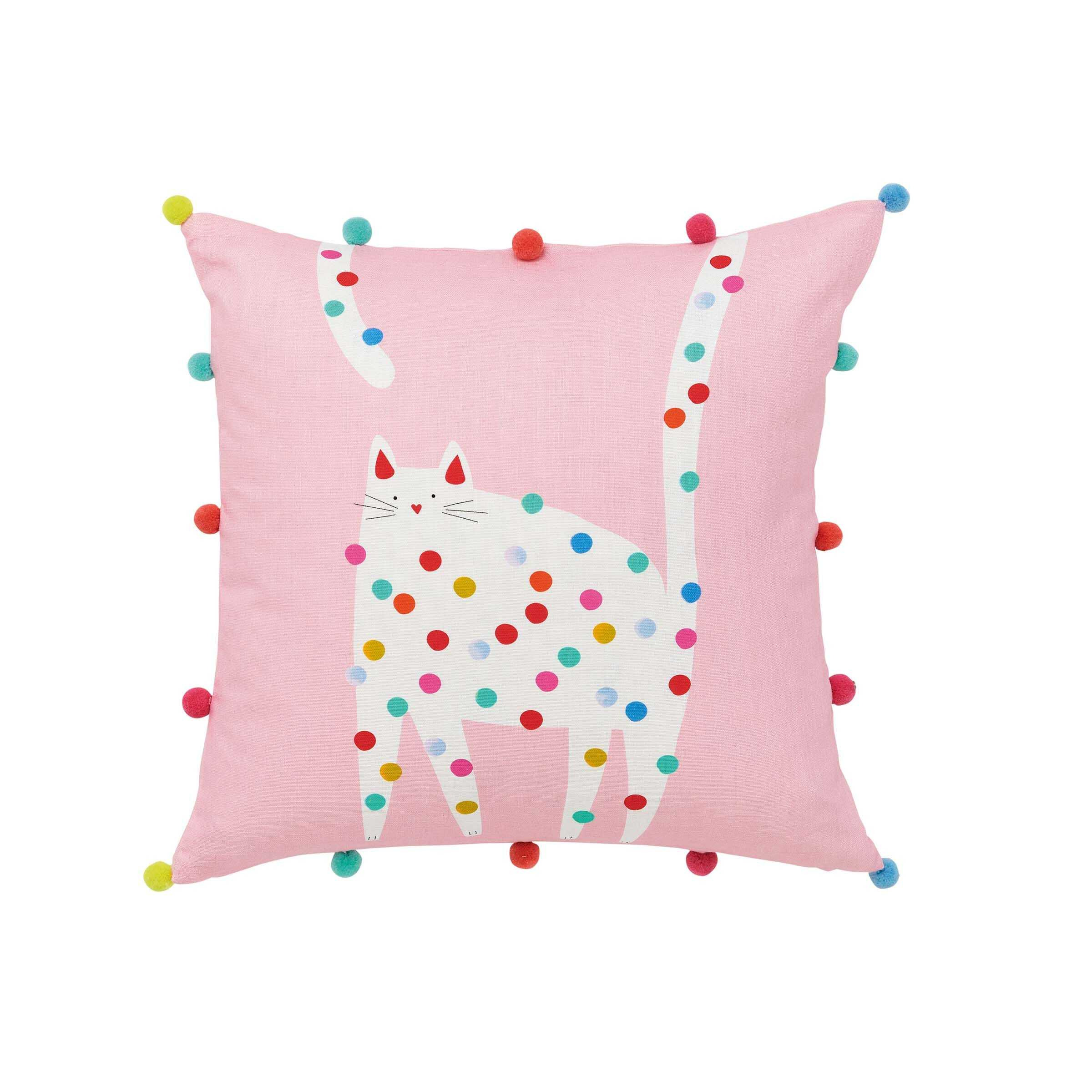 Joules Bakewell Floral Cushion 45cm x 45cm, Multi - image 1