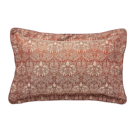 William Morris Crown Imperial Oxford Pillowcase, Red - thumbnail 1