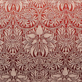 William Morris Crown Imperial Oxford Pillowcase, Red - thumbnail 2