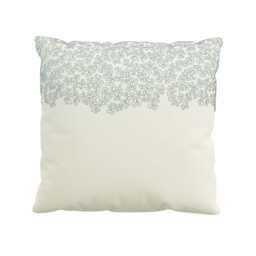 Sanderson Woodland Chorus Pair of Square Pillowcases, Blue Grey