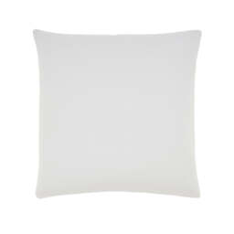Murmur Hush Square Pillowcase, Cloud Grey - thumbnail 1