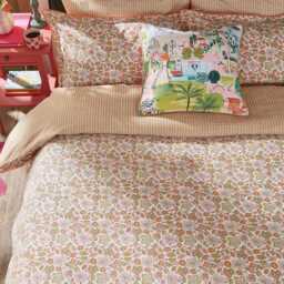 Land & Shore Rudie Kingsize Duvet Cover SET, Multi - thumbnail 1