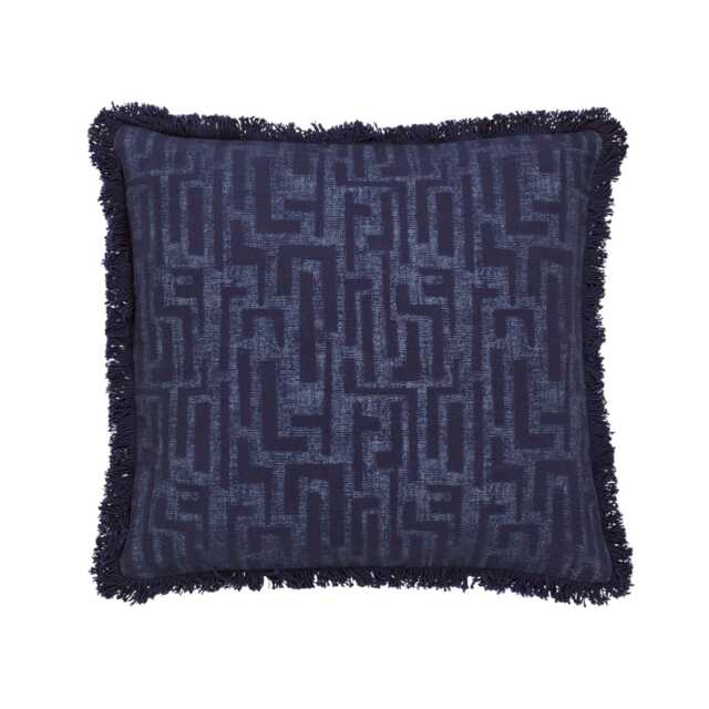 Bedeck of Belfast Aelin Cushion 50cm x 50cm, Navy