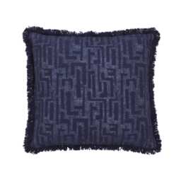 Bedeck of Belfast Aelin Cushion 50cm x 50cm, Navy