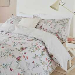 Sanderson Alnwick Gardens Kingsize Duvet Cover SET, Orchid - thumbnail 2