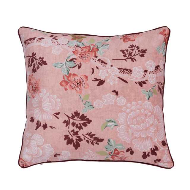 English Heritage Eagle House Cushion 50cm x 50cm, Vintage Pink - image 1