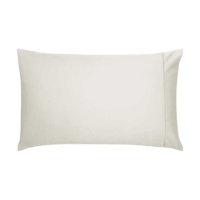Bedeck of Belfast Fine Linens 600 Thread Count Egyptian Cotton Standard Pillowcase, Cashmere - image 1