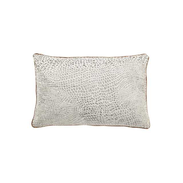 Nalu Nicole Scherzinger Glow Cushion 60cm x 40cm, Stone & Sunset - image 1