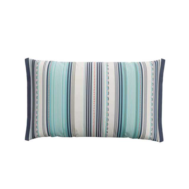 Sanderson Wisteria & Butterfly Cushion 30cm x 50cm, Midnight Blue - image 1