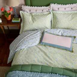 Joules Come Rain Or Shine Pair of Oxford Pillowcases, Multi - thumbnail 2