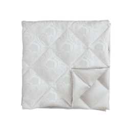 1951 Ashleigh Quilted Throw, Platinum - thumbnail 1