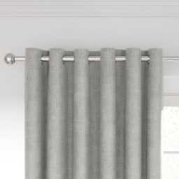 "Nalu Nicole Scherzinger Kalo Lined Curtains 66"" x 90"", Silver"