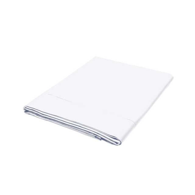 Bedeck of Belfast Fine Linens 1000 Thread Count Egyptian Cotton Kingsize Flat Sheet, White - image 1