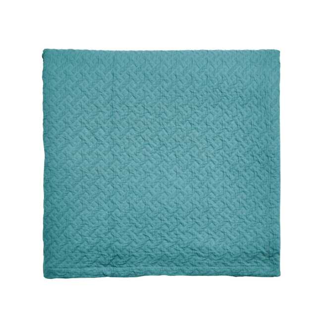 Ted Baker Diagonal T Matelasse Throw, Teal - image 1