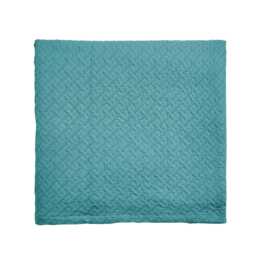 Ted Baker Diagonal T Matelasse Throw, Teal - thumbnail 1
