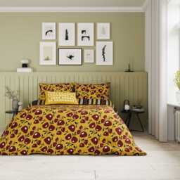 Helena Springfield Simply Scandi Jax Single Duvet Cover Set, Chartreuse - thumbnail 2