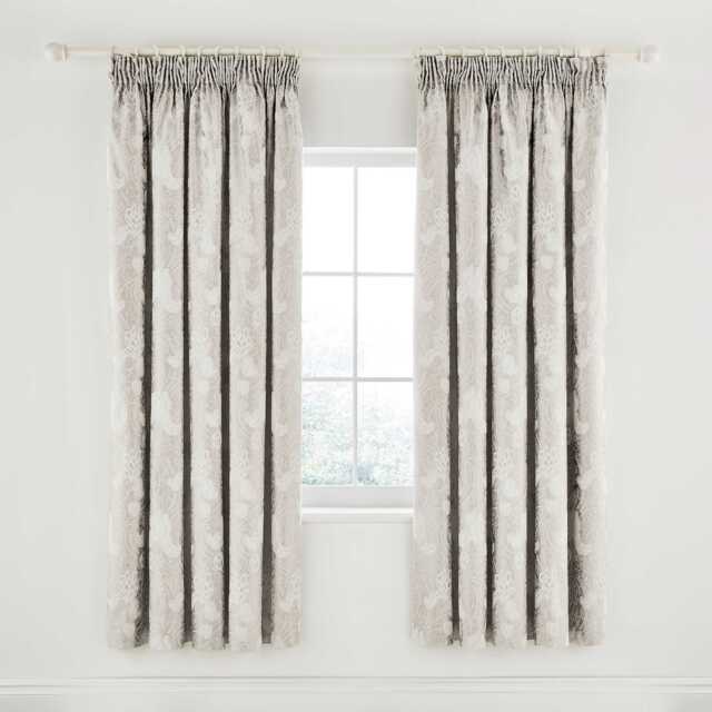 "Sanderson Ashbee Lined Curtains 66"" x 72"", Cashmere" - image 1