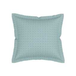 V&A Eastern Bloom Pair of Square Oxford Pillowcases, Indigo