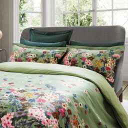Ted Baker Antiquity Border Double Duvet Cover Set, Green - thumbnail 1