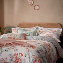 Yvonne Ellen Signature Floral Pair of Oxford Pillowcases, Multi - thumbnail 2