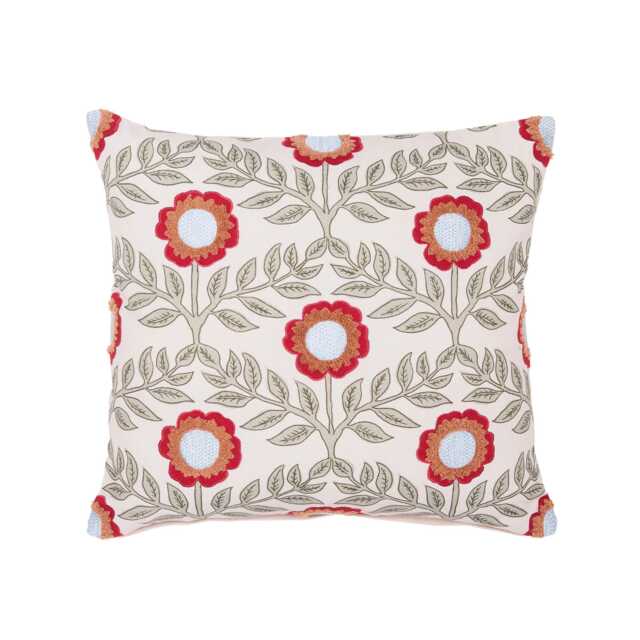 Joules Floral Trellis Cushion 45cm x 45cm, Multi