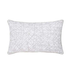 Murmur Ingrid Embroidered Cushion 60cm x 40cm, Mourne Green - thumbnail 1