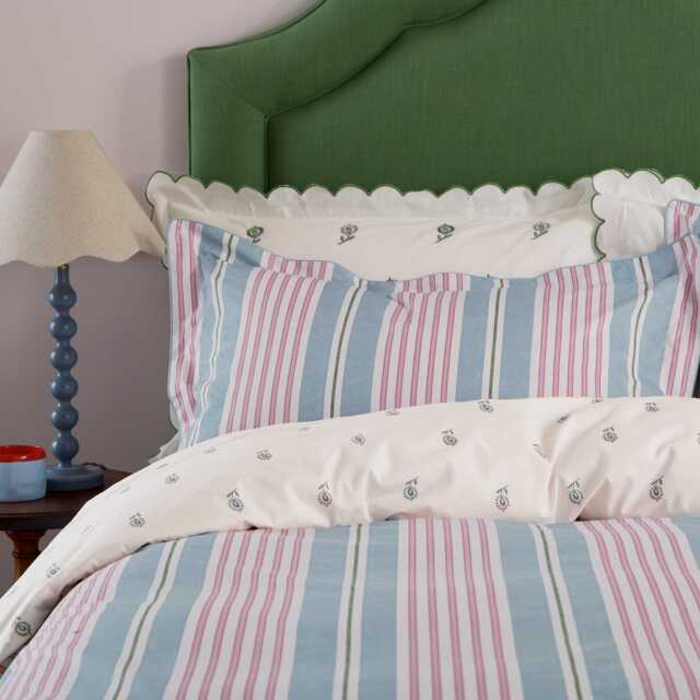 Joules Come Rain Or Shine Super Kingsize Duvet Cover SET, Multi - image 1