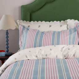 Joules Come Rain Or Shine Super Kingsize Duvet Cover SET, Multi - thumbnail 1