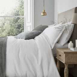 Murmur Lewin Wool Herringbone Woven Cushion 45cm x 45cm, Storm Grey - thumbnail 2