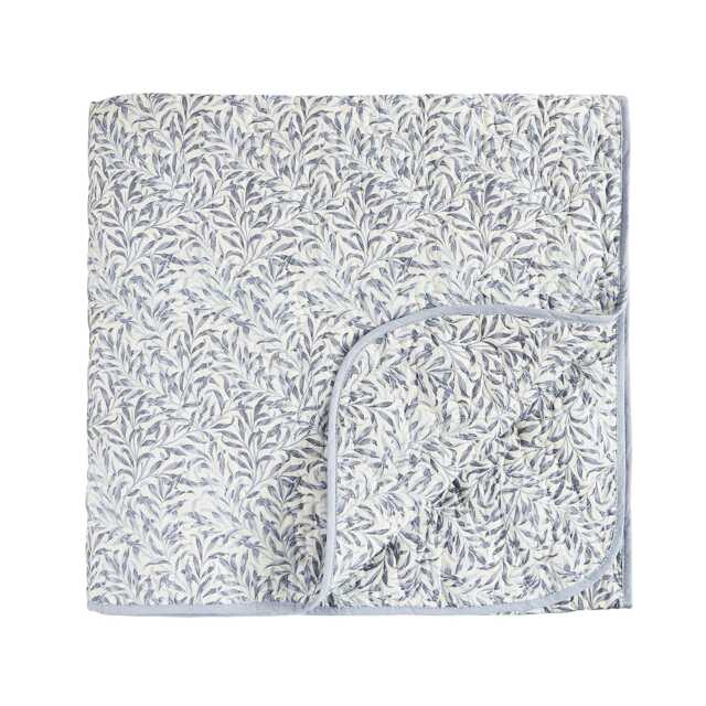 Morris & Co Willow Boughs Throw, China Blue - image 1