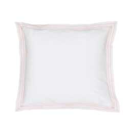 Bedeck of Belfast Rosanna Pair of Square Oxford Pillowcases, Pink
