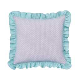Helena Springfield Ness Cushion 45cm x 45cm, Duckegg and Pink - thumbnail 1