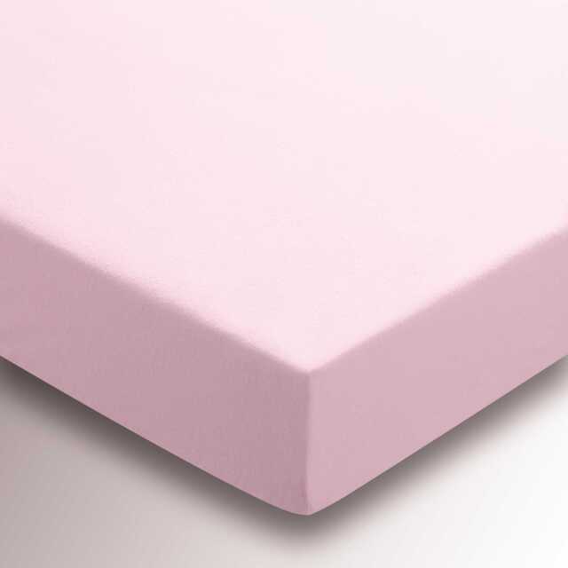 Helena Springfield Brushed Cotton Super Kingsize Fitted Sheet, Baby Pink - image 1
