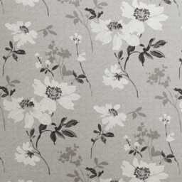 Bedeck of Belfast Sefa Pair of Square Oxford Pillowcases, White/Silver - thumbnail 2