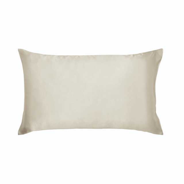 Morris & Co Silk Standard Pillowcase, Ivory - image 1